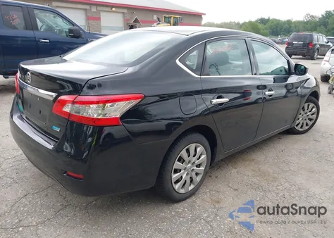 2014 Nissan Sentra S from USA, damaged, VIN 3N1AB7AP2EY207024
